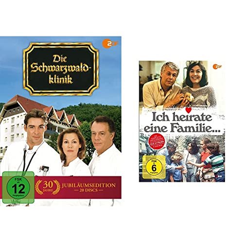 Die Schwarzwaldklinik - Die komplette Serie [20 DVDs] & Ich heirate eine Familie - Die komplette Serie [4 DVDs] von Studio Hamburg