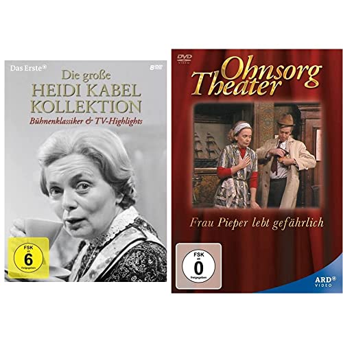 Die große Heidi Kabel Kollektion - Bühnenklassiker & TV-Highlights [8 DVDs] & Ohnsorg Theater: Frau Pieper lebt gefährlich von Studio Hamburg