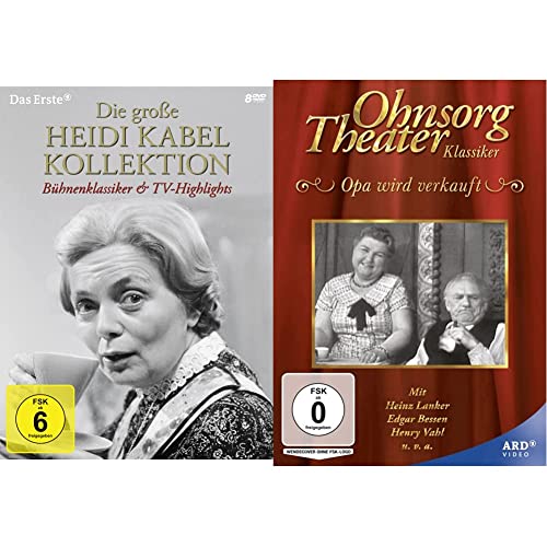 Die große Heidi Kabel Kollektion - Bühnenklassiker & TV-Highlights [8 DVDs] & Ohnsorg Theater: Opa wird verkauft von Studio Hamburg