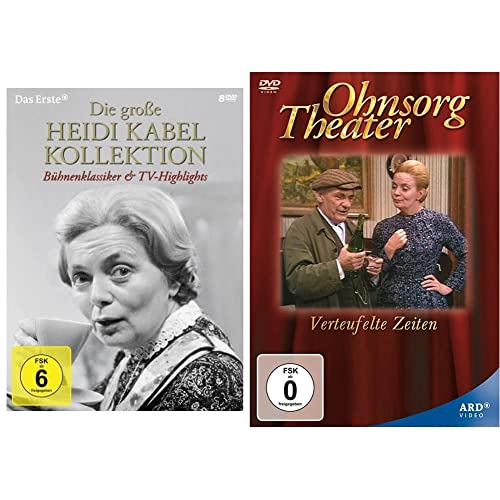 Die große Heidi Kabel Kollektion - Bühnenklassiker & TV-Highlights [8 DVDs] & Ohnsorg Theater: Verteufelte Zeiten von Studio Hamburg