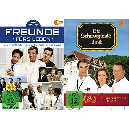 Freunde fürs Leben - Die komplette Serie [24 DVDs] & Die Schwarzwaldklinik - Die komplette Serie [20 DVDs] von Studio Hamburg