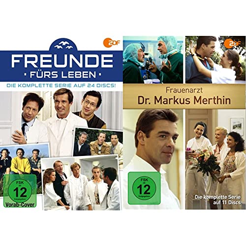 Freunde fürs Leben - Die komplette Serie [24 DVDs] & Frauenarzt Dr. Markus Merthin - Die komplette Serie [11 DVDs] von Studio Hamburg