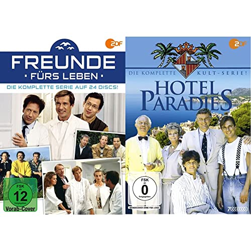 Freunde fürs Leben - Die komplette Serie [24 DVDs] & Hotel Paradies - Die komplette Kult-Serie! (7 DVDs) von Studio Hamburg