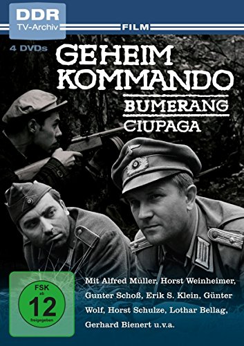 Geheimkommando Bumerang/Geheimkommando Ciupaga (DDR TV-Archiv) [4 DVDs] von Studio Hamburg
