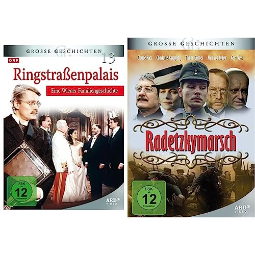 Große Geschichten - Ringstraßenpalais [8 DVDs] & Große Geschichten - Radetzkymarsch [2 DVDs] von Studio Hamburg