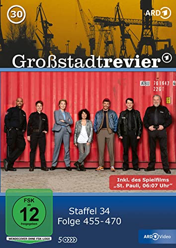 Großstadtrevier 30 - Folge 455 bis 470 (Staffel 34) [5 DVDs] von Studio Hamburg