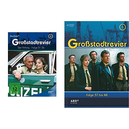 Großstadtrevier - Der Anfang/Folge 01-36 [10 DVDs] & Großstadtrevier - Box 01/Folge 37-48 [4 DVDs] von Studio Hamburg