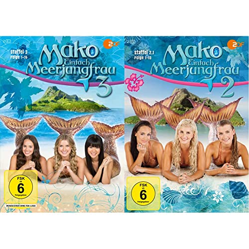 Mako - Einfach Meerjungfrau Staffel 3 [2 DVDs] & Mako - Einfach Meerjungfrau Staffel 2.1 (1-13) [2 DVDs) von Studio Hamburg