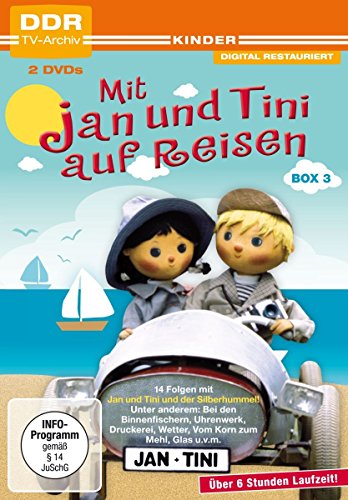 Mit Jan und Tini auf Reisen - Box 3 - DDR TV-Archiv [2 DVDs] von Studio Hamburg