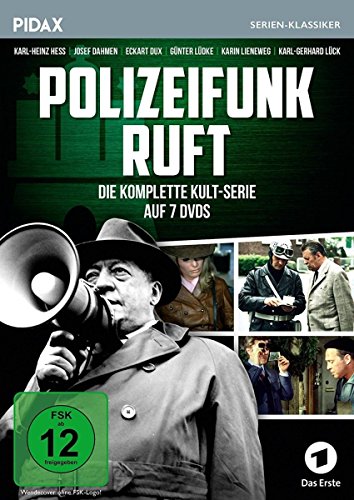 Polizeifunk ruft / Die komplette 52-teilige Krimiserie (Pidax Serien-Klassiker) [7 DVDs] von Studio Hamburg