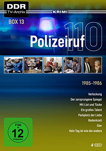Polizeiruf 110 - Box 13 (DDR TV-Archiv) mit Sammelrücken [4 DVDs] von Studio Hamburg