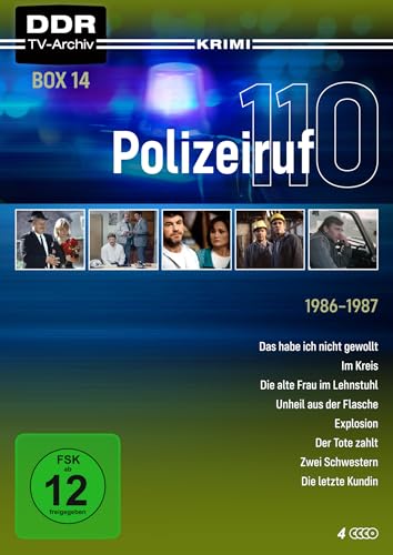 Polizeiruf 110 - Box 14 - mit Sammelrücken (DDR TV-Archiv) [4 DVDs] von Studio Hamburg