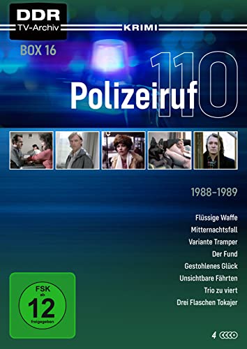 Polizeiruf 110 - Box 16 (DDR TV-Archiv) mit Sammelrücken [4 DVDs] von Studio Hamburg