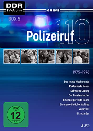 Polizeiruf 110 - Box 5 (DDR-TV-Archiv) mit Sammelrücken [3 DVDs] von Studio Hamburg