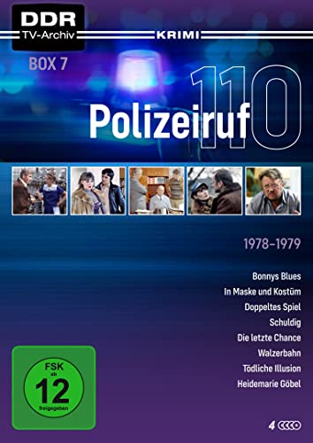 Polizeiruf 110 - Box 7 (DDR TV-Archiv) mit Sammelrücken [4 DVDs] von Studio Hamburg