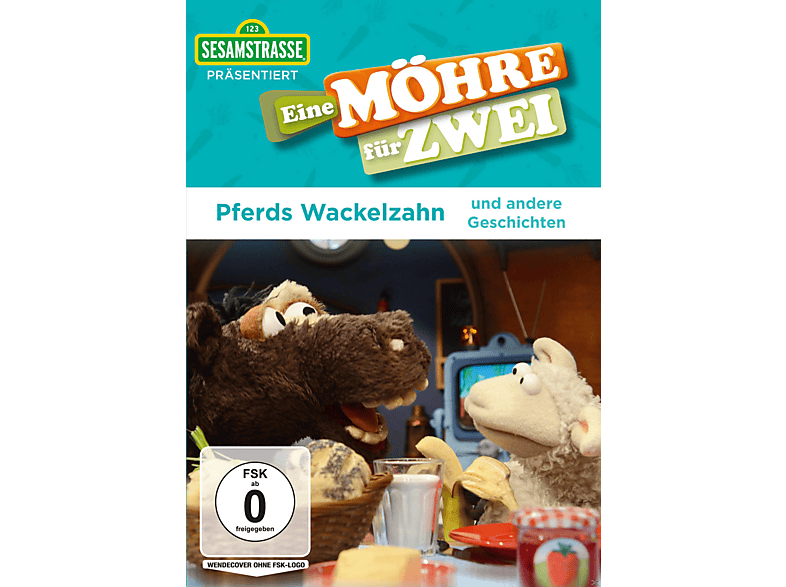 Sesamstraße präsentiert: Eine Möhre für Zwei – Pferds Wackelzahn und andere Geschichten DVD Sesamstraße präsentiert: Eine Möhre für Zwei – Pferds Wackelzahn und andere Geschichten DVD von Studio Hamburg