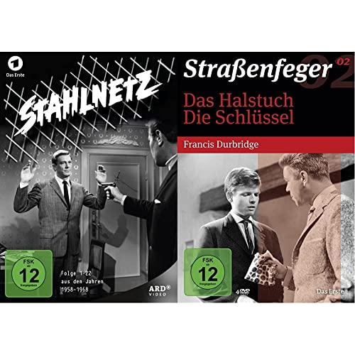 Stahlnetz - Gesamtbox [9 DVDs] & Straßenfeger 02 : Das Halstuch / Die Schlüssel (Francis Durbridge) [4 DVDs] von Studio Hamburg