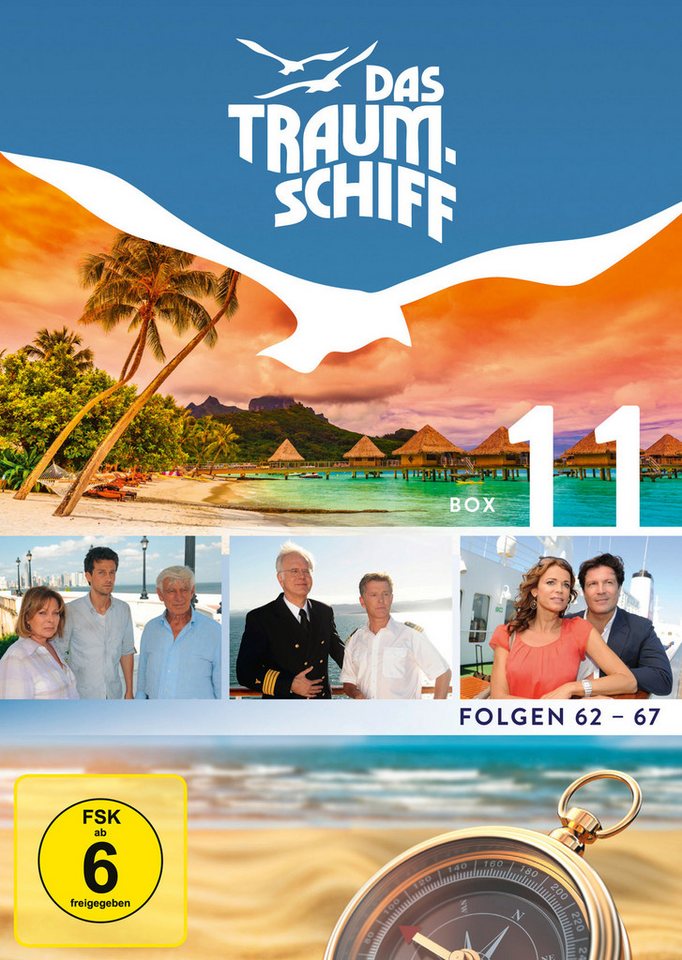 Studio Hamburg DVD Das Traumschiff - Box 11 - Staffel 62-67(3BT) von Studio Hamburg