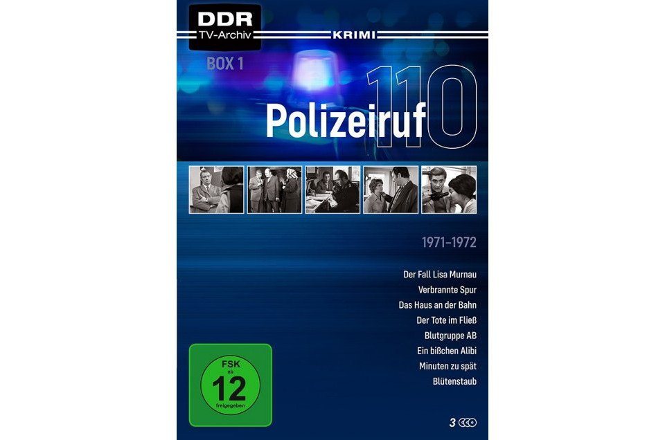 Studio Hamburg DVD Polizeiruf 110 Box 1 Studio Hamburg DVD Polizeiruf 110 Box 1 von Studio Hamburg