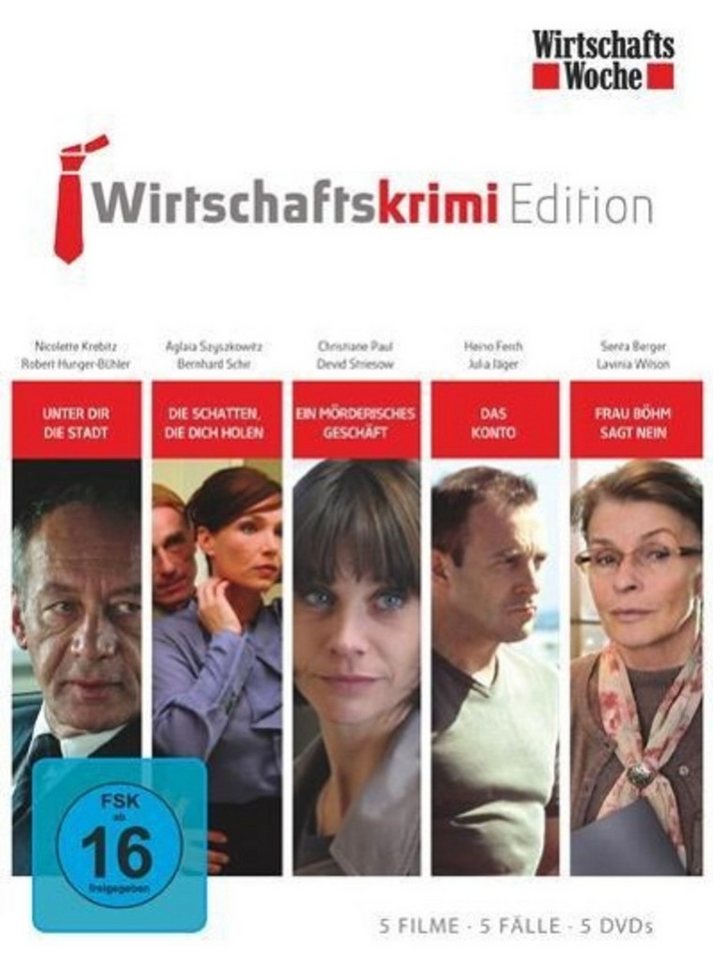 Studio Hamburg DVD Wirtschaftskrimi-Edition Studio Hamburg DVD Wirtschaftskrimi-Edition von Studio Hamburg