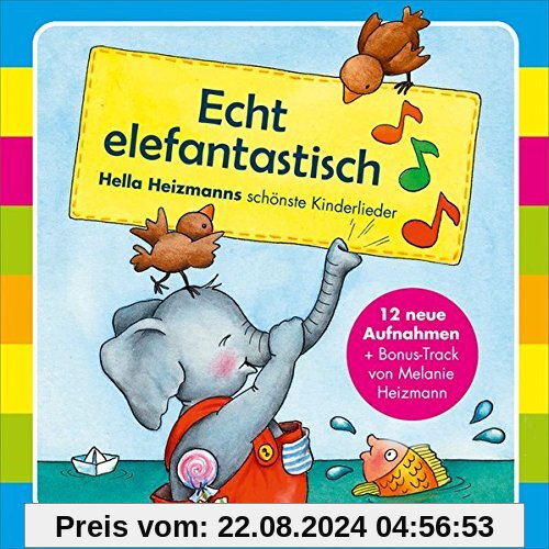 Echt elefantastisch: 12 neue Aufnahmen plus Bonus-Track von Melanie Heizmann von Studio Kids Mittelhessen