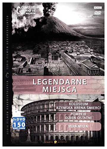 BOX Legendarne miejsca: Piramida / Koloseum - rzymska arena śmierci / Pompeje: Dzień ostatni (BBC) [3 DVDs] [PL Import] von Studio Printel