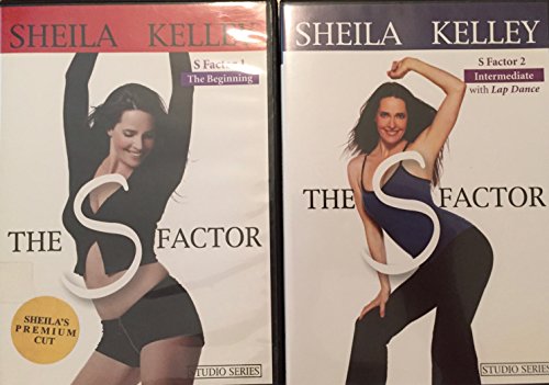 Sheila Kelly DVD Set: "S Factor 1: The Beginning" & "S Factor 2 Intermediate with Lap Dance" von Studio Series