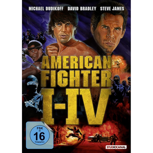 American Fighter 1-4      (4 DVDs) von Studiocanal