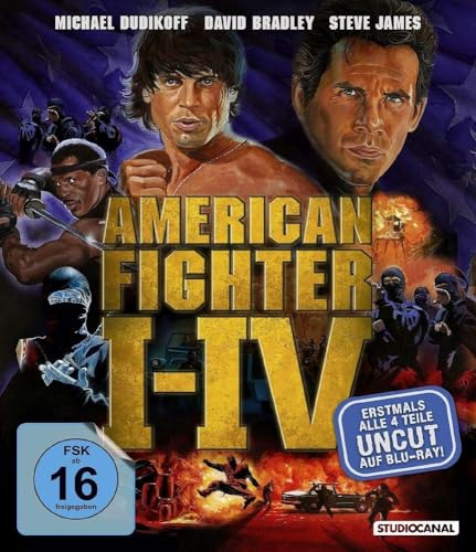 American Fighter 1-4 [Blu-ray] von STUDIOCANAL