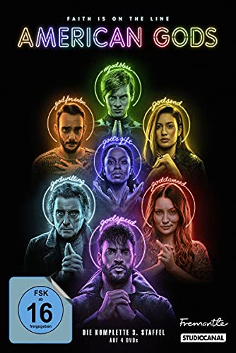 American Gods - 3. Staffel [4 DVDs] von STUDIOCANAL