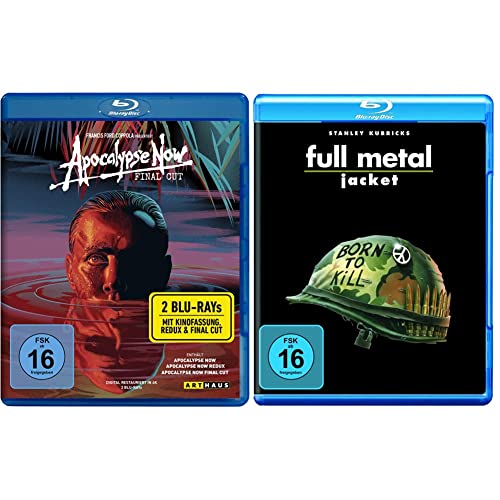 Apocalypse Now (Kinofassung, Redux & Final Cut) [Blu-ray] & Full Metal Jacket [Blu-ray] von Studiocanal