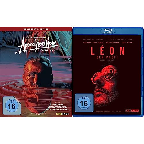 Apocalypse Now / The Final Cut / Collector's Edition (Kinofassung, Redux & Final Cut) [Blu-ray] & Leon - Der Profi / Kinofassung & Director's Cut / Blu-ray von Studiocanal