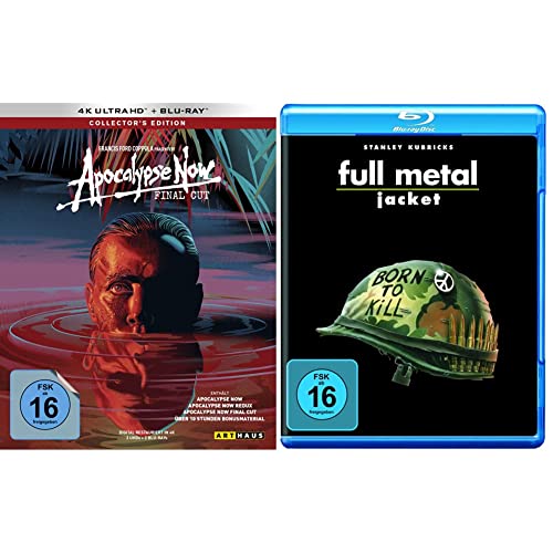 Apocalypse Now / The Final Cut / Collector's Edition / (Kinofassung, Redux & Final Cut)(2 4K Ultra-HD) (+ 2 Blu-ray 2D) & Full Metal Jacket [Blu-ray] von Studiocanal