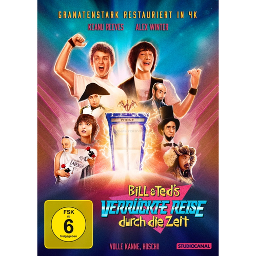 Bill & Teds verrückte Reise durch die Zeit      Digital Remastered (DVD) von Studiocanal
