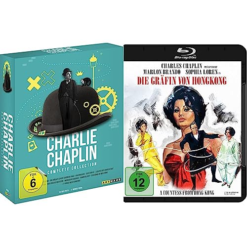 Charlie Chaplin / Complete Collection [Blu-ray] & Die Gräfin von Hong Kong (A Countess from Hong Kong) (Blu-ray) von Studiocanal