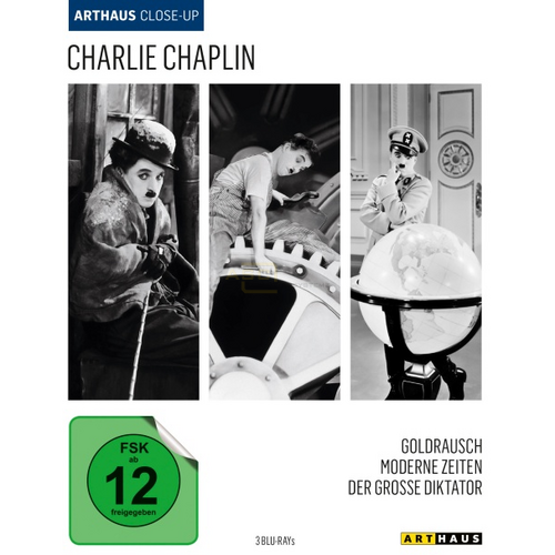 Charlie Chaplin - Arthaus Close-Up      (3 Blu-rays) von Arthaus