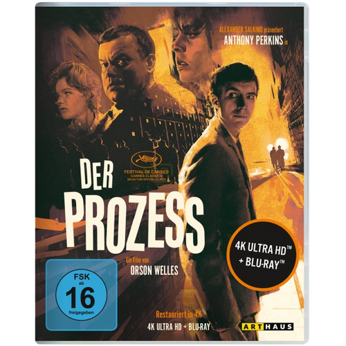 Der Prozess - 60th Anniversary Edition      (4K Ultra HD+Blu-ray) von Arthaus