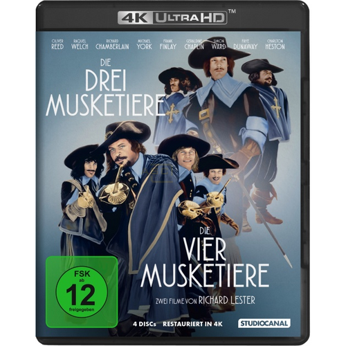 Die Musketiere - Einer für Alle - Alle für einen!      (2 4K Ultra HDs + 2 Blu-rays) von Arthaus