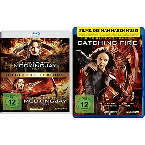 Die Tribute von Panem - Mockingjay Teil 1+2 Double Feature [3D Blu-ray] & Die Tribute von Panem - Catching Fire [Blu-ray] von Studiocanal