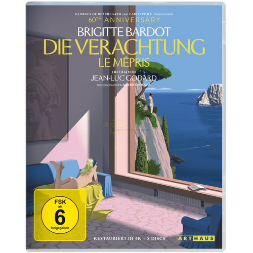 Die Verachtung - Le Mépris - 60th Anniversary Edition      (4K Ultra HD+Blu-ray) von Arthaus