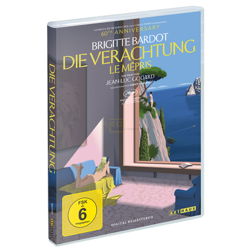 Die Verachtung - Le Mépris - 60th Anniversary Edition      Digital Remastered (DVD) von Arthaus
