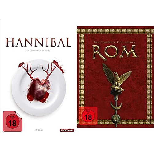 Hannibal - Die komplette Serie [12 DVDs] & Rom - The Complete Collection [11 DVDs] von Studiocanal