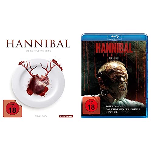 Hannibal - Staffel 1-3 Gesamtedition [Blu-ray] & Hannibal Lecter Trilogie [Blu-ray] von Studiocanal