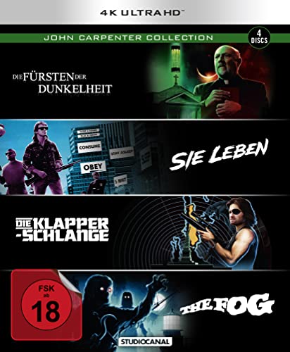 John Carpenter Collection (4 4K Ultra HDs) [Blu-ray] von STUDIOCANAL