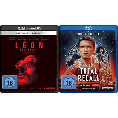 Leon - Der Profi (4K Ultra-HD) (+Blu-ray 2D) & Total Recall / Uncut / Blu-ray von Studiocanal