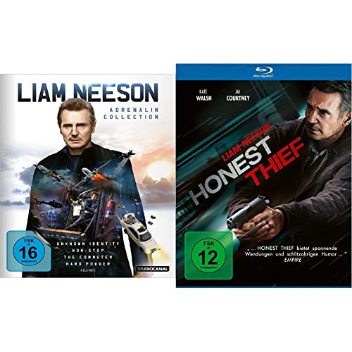 Liam Neeson Adrenalin Collection [Blu-ray] & Honest Thief [Blu-ray] von Studiocanal