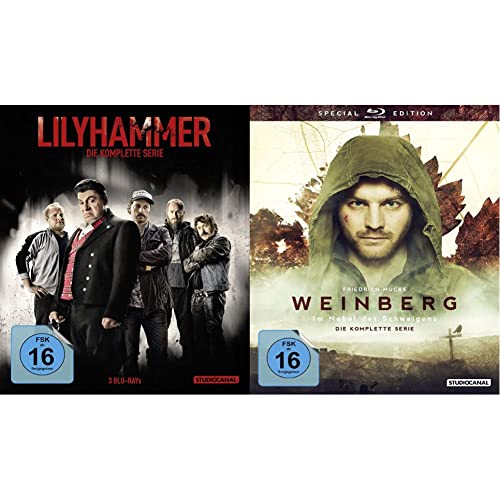 Lilyhammer - Staffel 1-3 Gesamtedition [Blu-ray] & Weinberg - Die komplette Serie - Mediabook [Blu-ray] [Special Edition] von Studiocanal