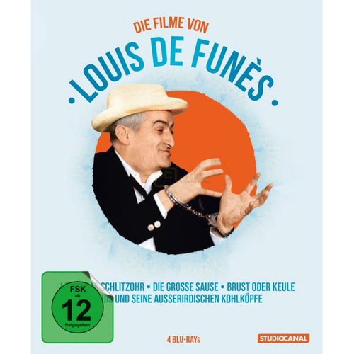 Louis de Funes Edition      (4 Blu-rays) von Studiocanal