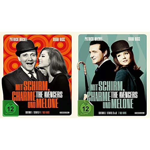 Mit Schirm, Charme und Melone - Edition 1/Staffel 4 [Blu-ray] & Mit Schirm, Charme und Melone - Edition 2 [Blu-ray] von Studiocanal