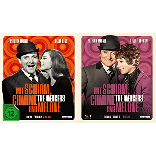 Mit Schirm, Charme und Melone - Edition 1/Staffel 4 [Blu-ray] & Mit Schirm, Charme und Melone - Edition 3 [Blu-ray] von Studiocanal